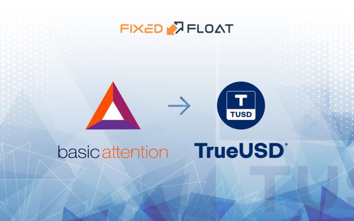 Tauschen Sie Basic Attention gegen TrueUSD