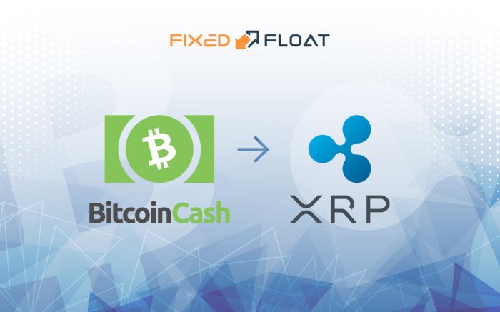 Échangez Bitcoin Cash en XRP
