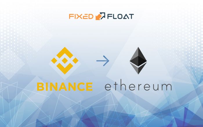 Intercambiar Binance Coin a Ethereum
