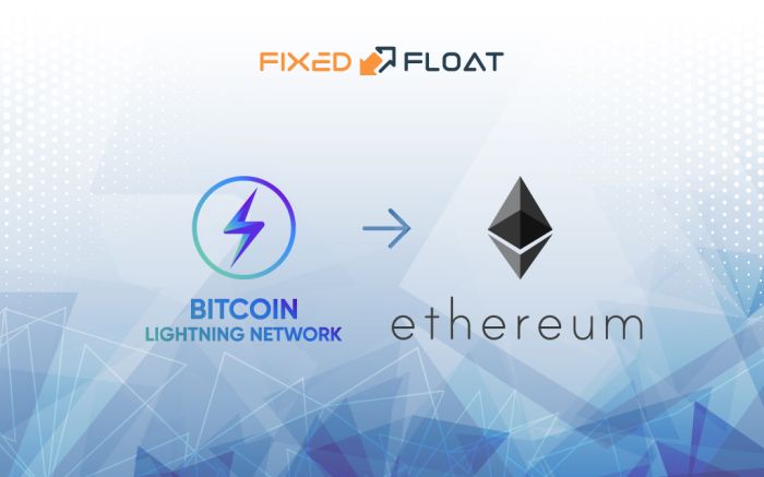 Exchange Bitcoin Lightning Network to Ethereum