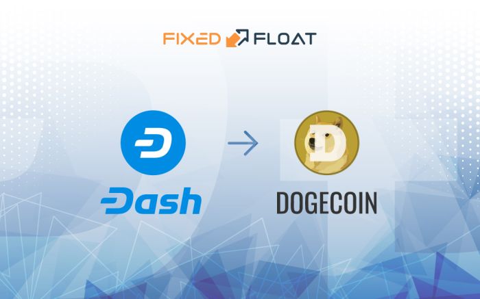 Tauschen Sie Dash gegen Dogecoin