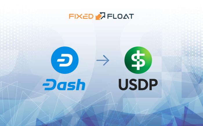 Échangez Dash en USDP