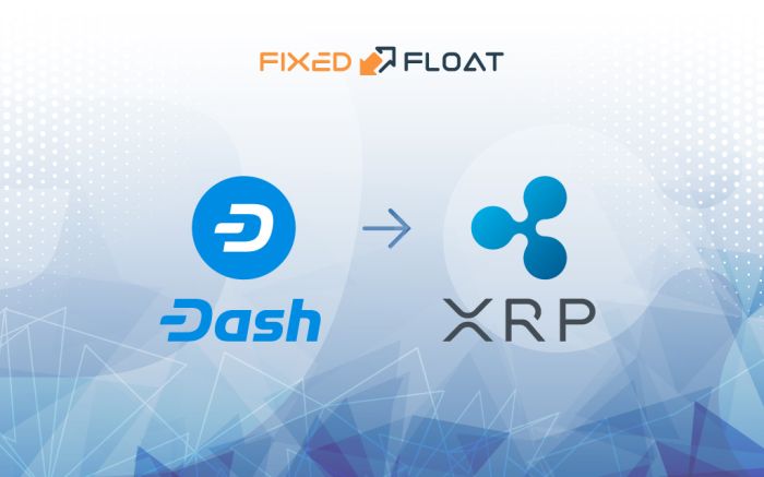 Intercambiar Dash a XRP