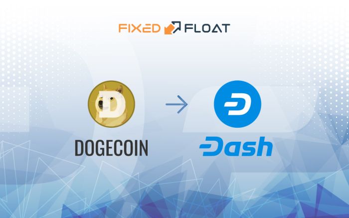 Tauschen Sie Dogecoin gegen Dash