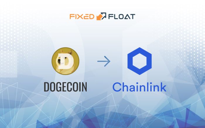 Tauschen Sie Dogecoin gegen Chainlink