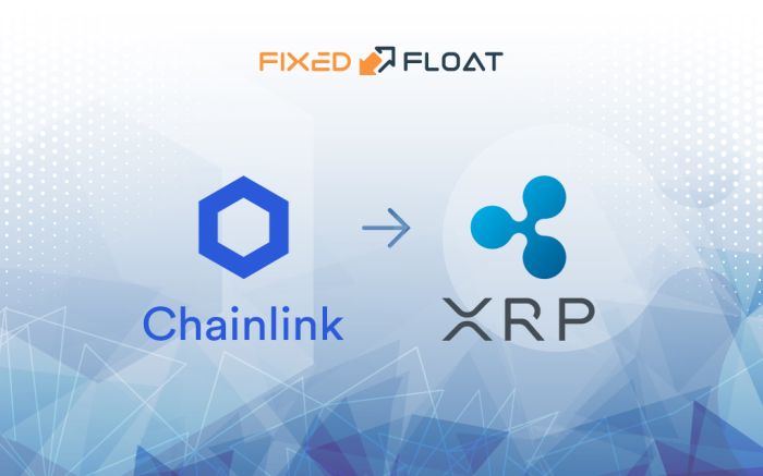 Обмен Chainlink на XRP