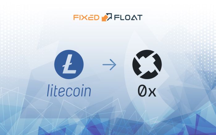 Tauschen Sie Litecoin gegen 0x