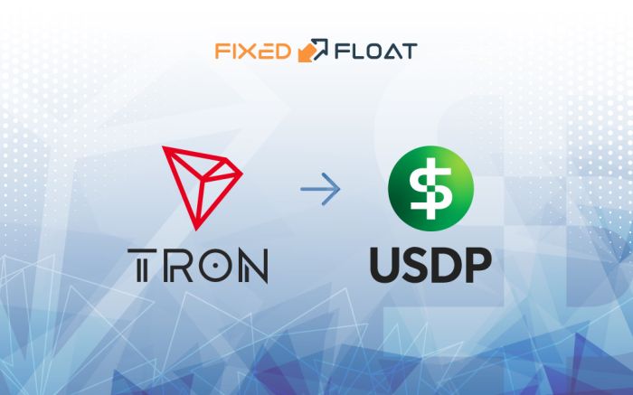 Exchange Tron to USDP
