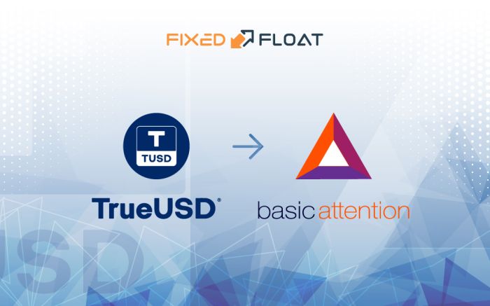 Tauschen Sie TrueUSD gegen Basic Attention