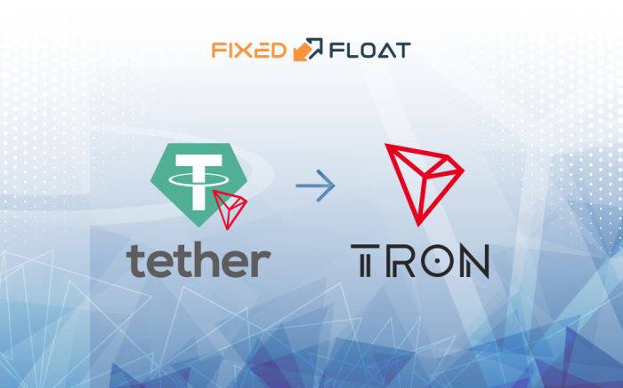 Tauschen Sie USDT (TRC-20) gegen Tron