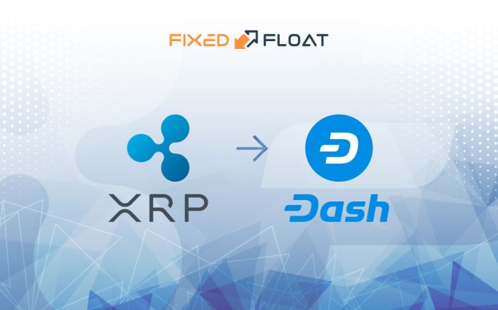 Intercambiar XRP a Dash