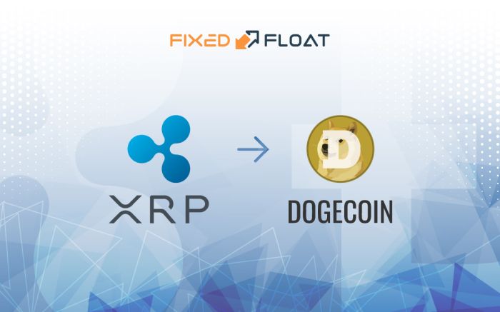 Tauschen Sie XRP gegen Dogecoin