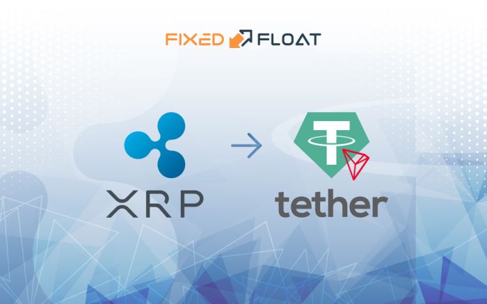Exchange XRP to USDT (TRC-20)