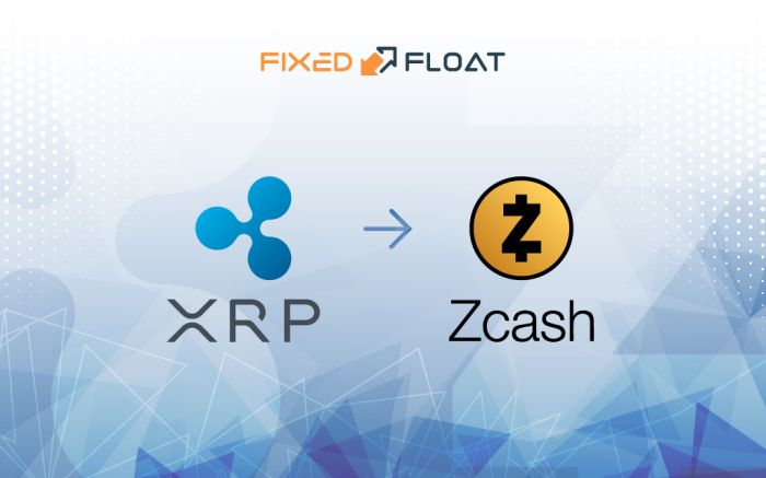 Câmbio XRP por Zcash
