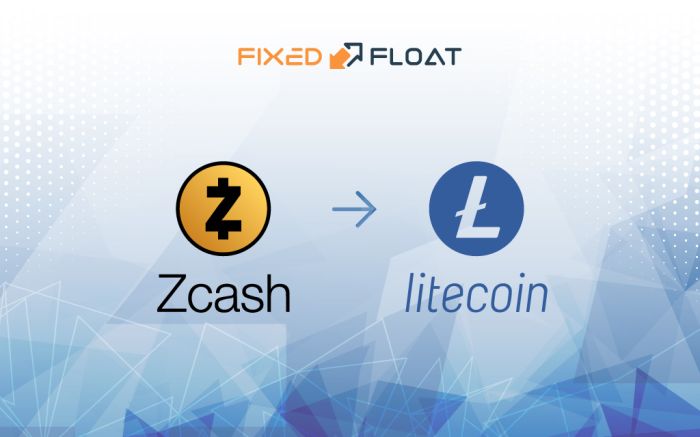 Tauschen Sie Zcash gegen Litecoin