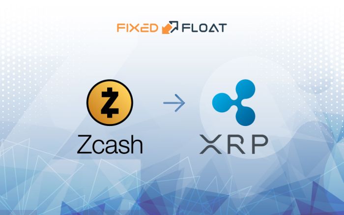 Câmbio Zcash por XRP